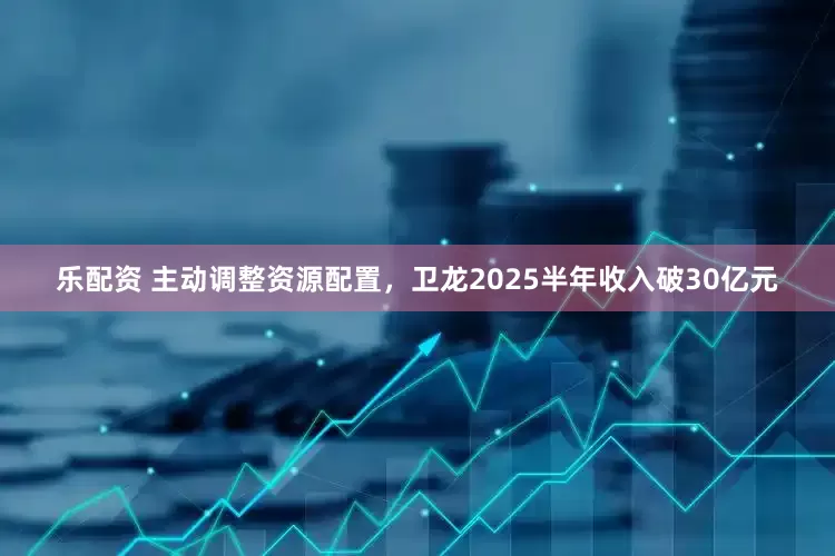乐配资 主动调整资源配置，卫龙2025半年收入破30亿元