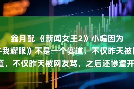 鑫月配 《新闻女王2》小编因为回复网友和《许我耀眼》不是一个赛道，不仅昨天被网友骂，之后还惨遭开除。